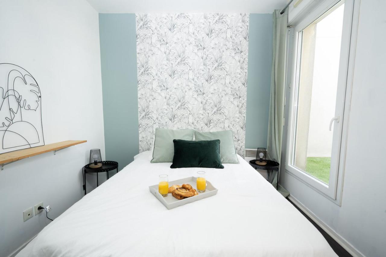 T3-Rare-2 Chambres-Parking Gratuit-2 Terrasses-Netflix-Proche Paris-La Defense Argenteuil Kültér fotó