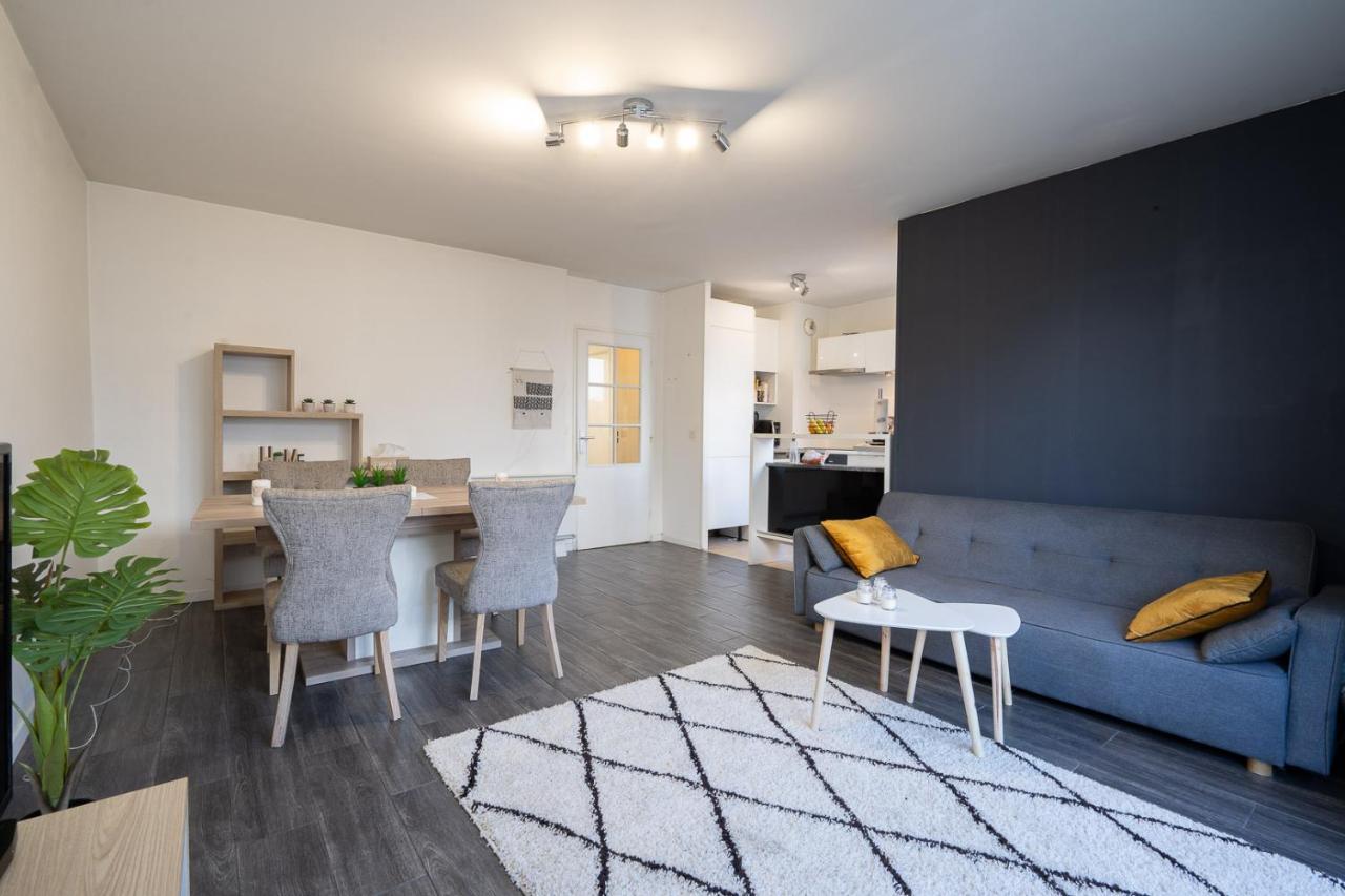 T3-Rare-2 Chambres-Parking Gratuit-2 Terrasses-Netflix-Proche Paris-La Defense Argenteuil Kültér fotó